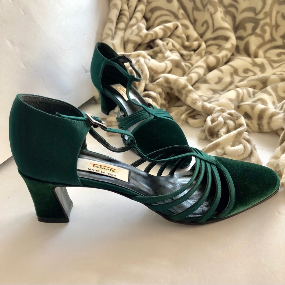 Talbots Green Heels